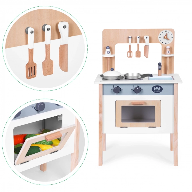 Cucina per bambini con 8 accessori ECOTOYS