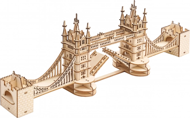 Puzzle in legno 3D Tower Bridge illuminato