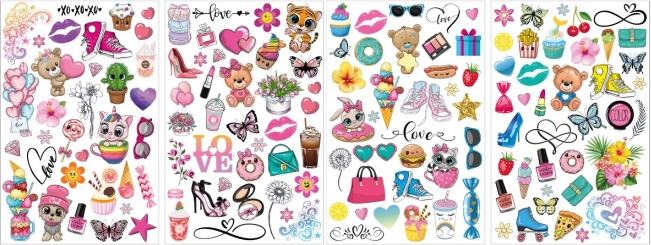 Set di tatuaggi per bambini