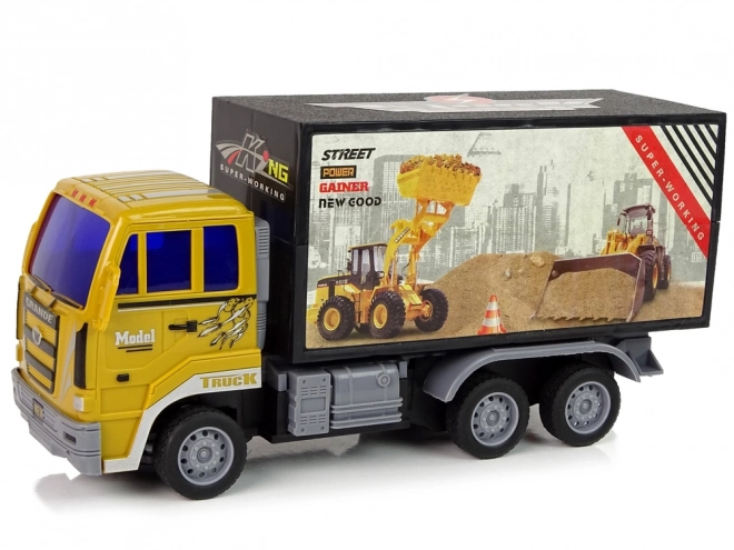 Camion da Costruzione Radiocomandato Giallo 1:24