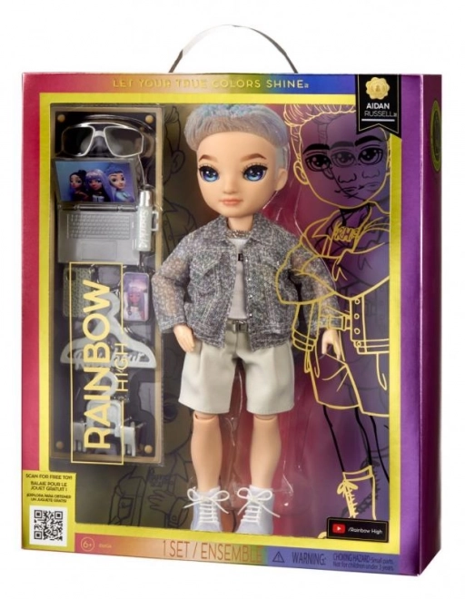 Rainbow High Fashion bambola, serie 5 - Aidan Russell