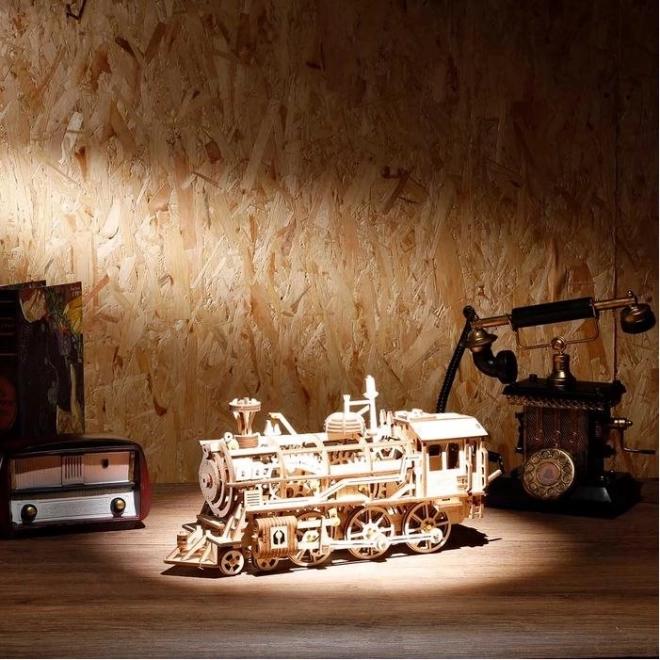 Puzzle 3D in Legno Locomotiva ROBOTIME Rokr 350 Pezzi