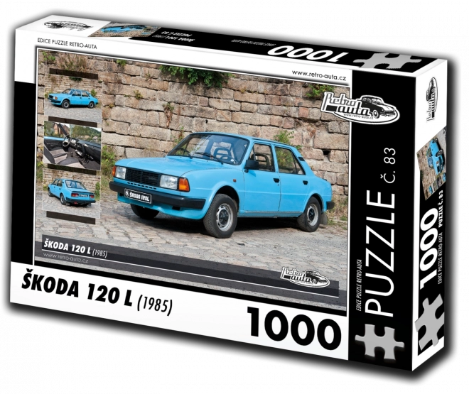 Puzzle collezionabili RETRO-AUTA: Škoda 120 L