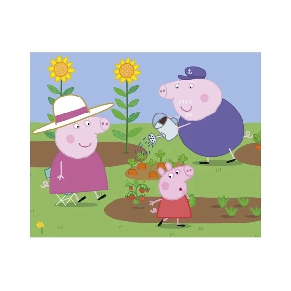 Cubi in Legno Peppa Pig: Giorno Felice