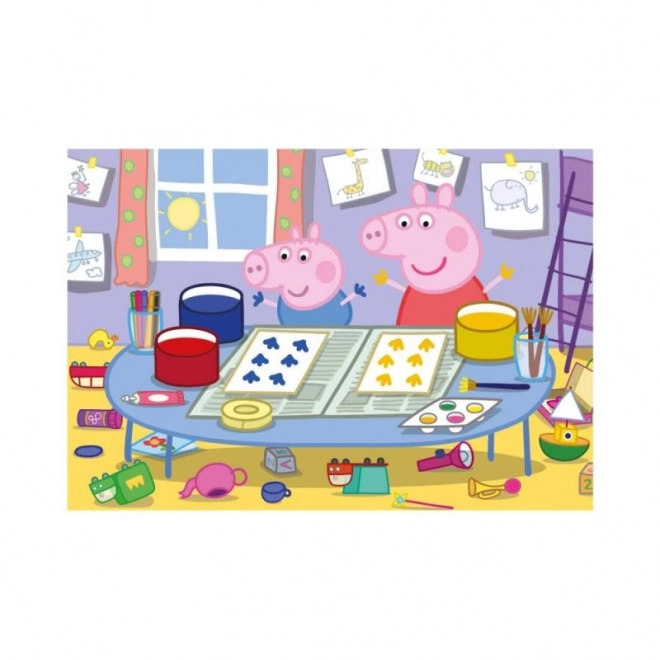 Puzzle Peppa Pig con 24 pezzi