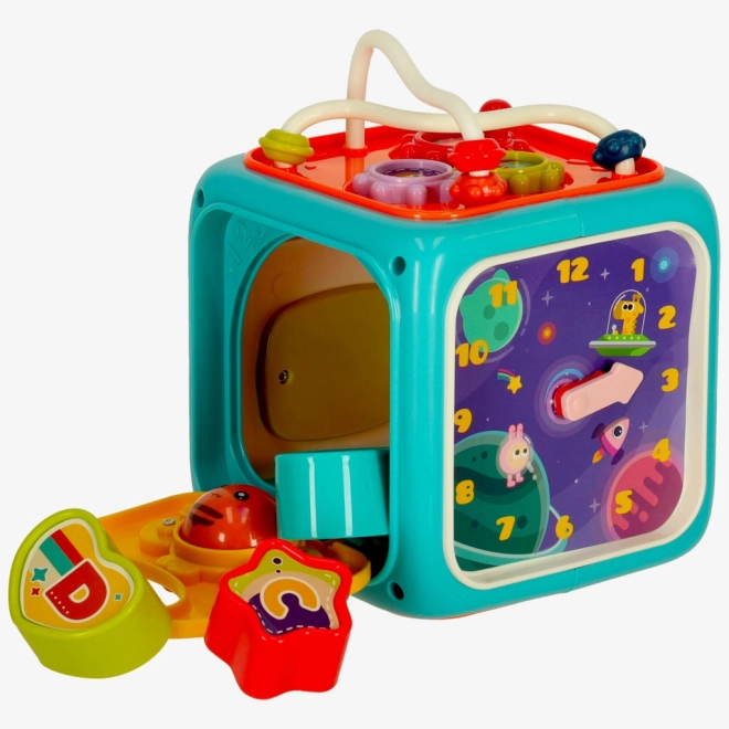 Cubo educativo interattivo Bibi-Inn 6in1 blu