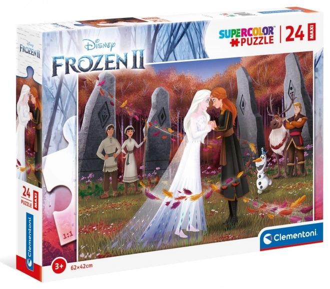 Puzzle Clementoni 24 Pezzi Maxi - Frozen 2