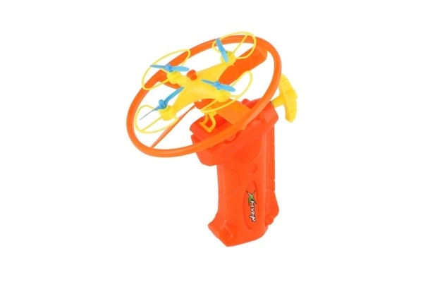 Trottola volante con lanciatore per bambini