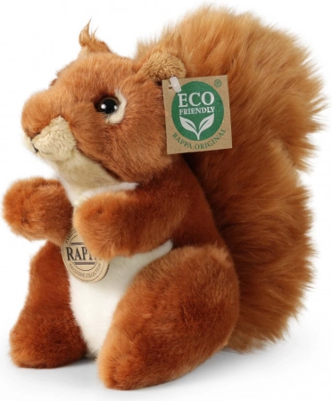 scoiattolo di peluche 18 cm eco-friendly