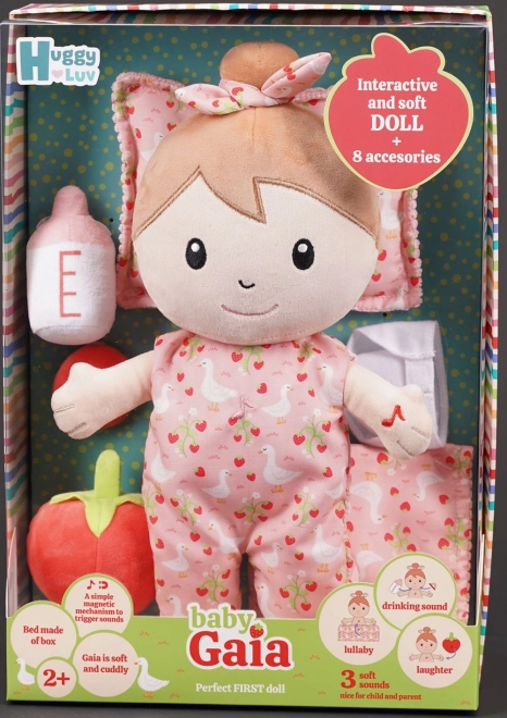 Bambola Interattiva Huggy Luv Gaia e Accessori