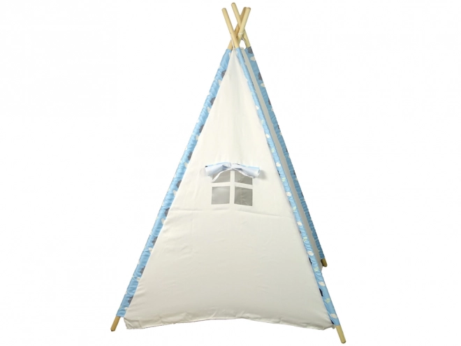 Tenda Tipi per Bambini Nuvole Impermeabile per Giardino