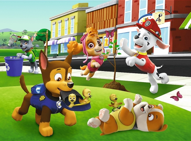 Puzzle 30 pezzi cani in azione Paw Patrol