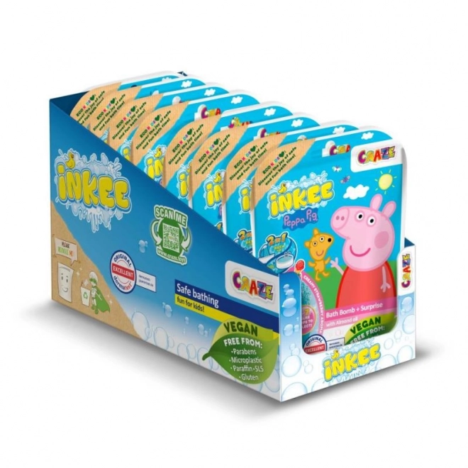 Bomba da bagno frizzante con sorpresa Peppa Pig