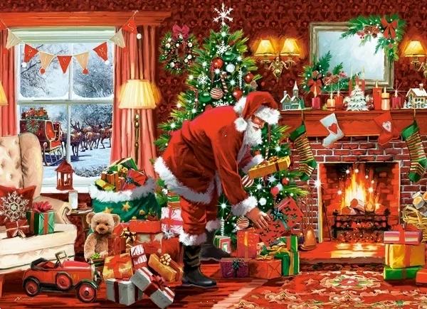 Puzzle 300 pezzi la speciale consegna di babbo natale