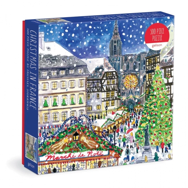 Puzzle Natale in Francia 500 pezzi