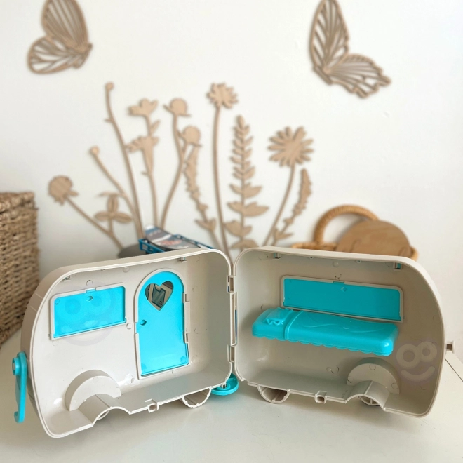 Woopie Karavan XL pro panenky Set da campeggio con rimorchio