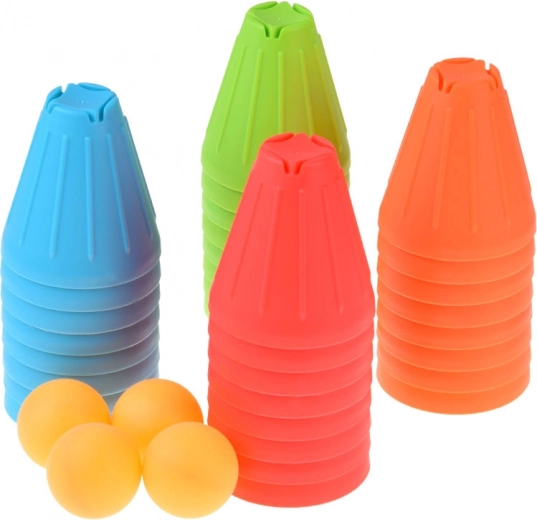 Divertimento e allenamento con palline leggere