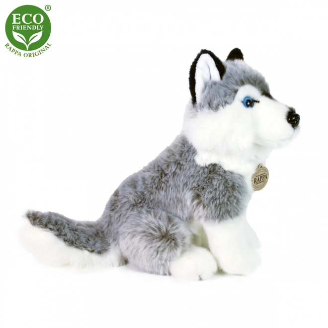 Rappa Peluche Husky Seduto 30 cm Eco-Friendly