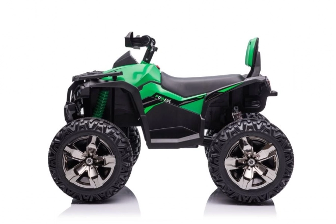 Quad elettrico verde per bambini