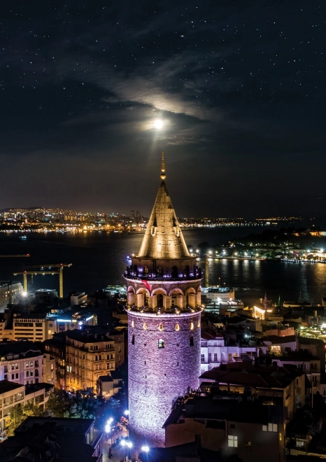 Puzzle luminoso Torre di Galata 1000 pezzi