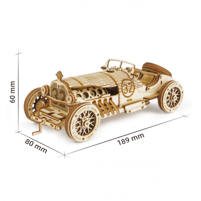 Puzzle 3D in legno Vettura da Grand Prix 220 pezzi