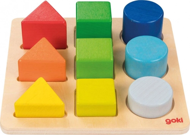 Puzzle di Forme Geometriche per Bambini