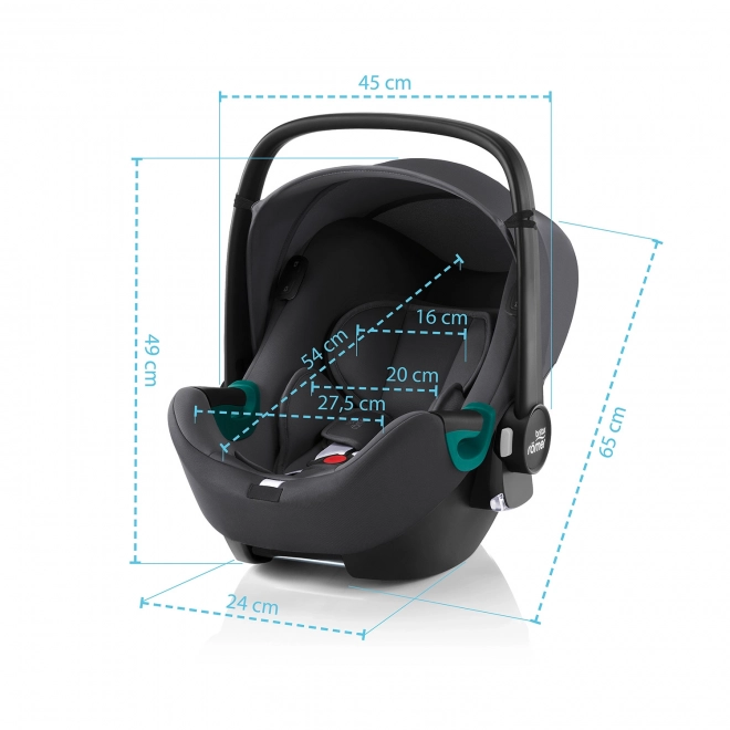 Seggiolino Auto Baby-Safe iSense Grigio Gelo