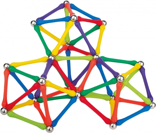 Blocchi da costruzione magnetici Woopie Puzzle creativo 180 pezzi