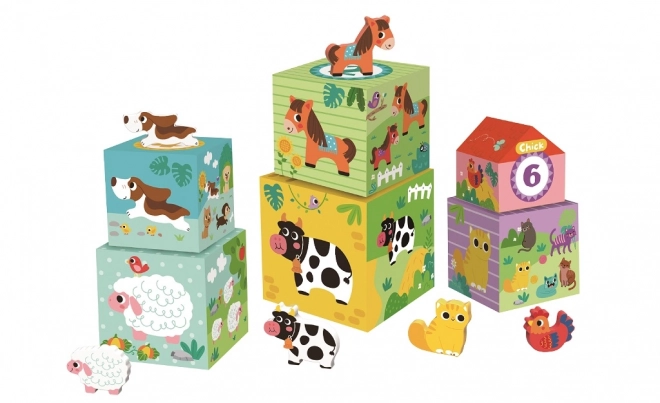 2Kids Toys Blocchi con Animali Fattoria