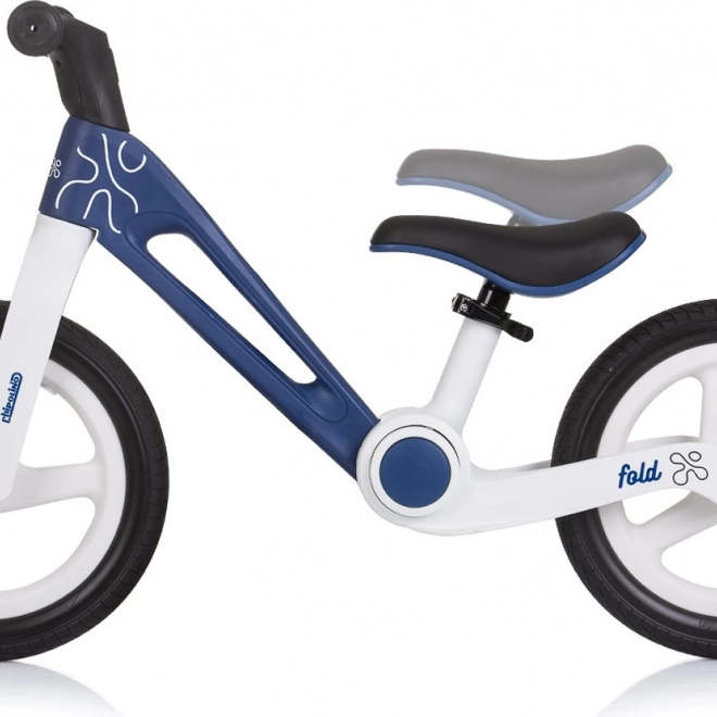 Bicicletta senza pedali Chipolino Fold X blu navy