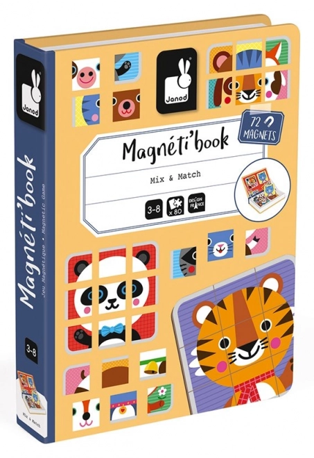 Libro Magnetico Animali Janod - Puzzle