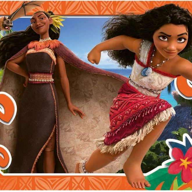 Ravensburger Puzzle Vaiana 4x1