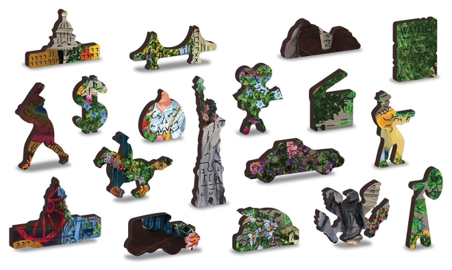 Pezzi dal taglio unico come piccole figurine