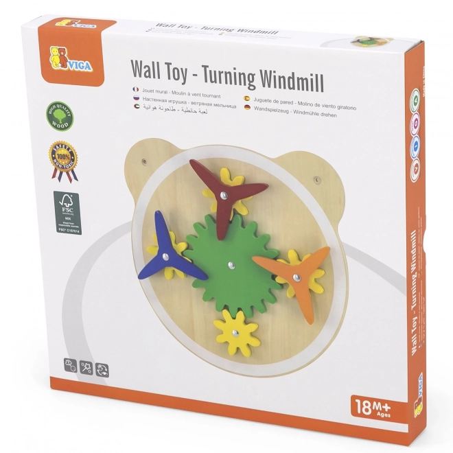 Gioco da Parete in Legno a Forma di Orso