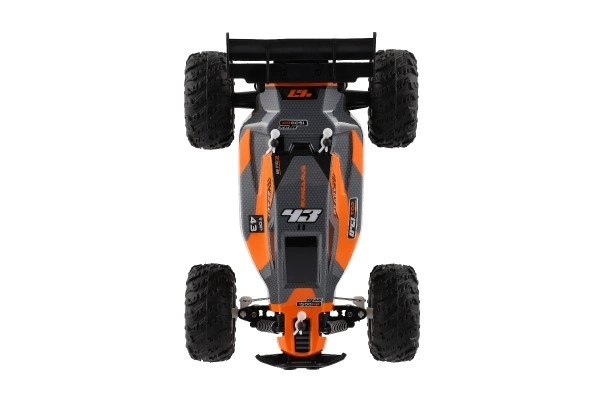 Auto RC Buggy a velocità 2,4 GHz plastica 25 cm arancione