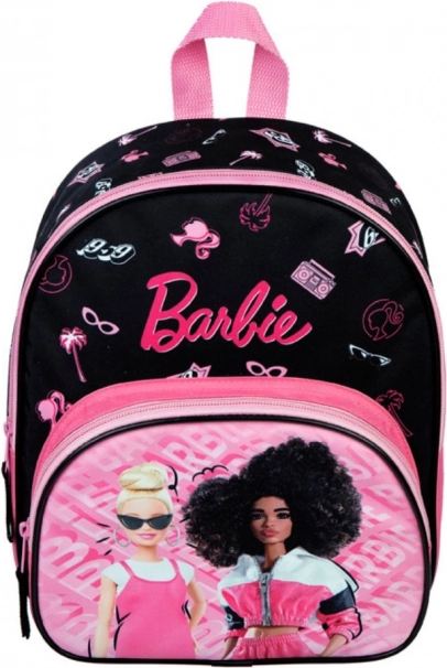 Zaino per bambini Barbie rosa-nero