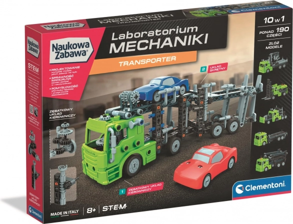 Laboratorio di Meccanica – Trasportatore kit CLEMENTONI
