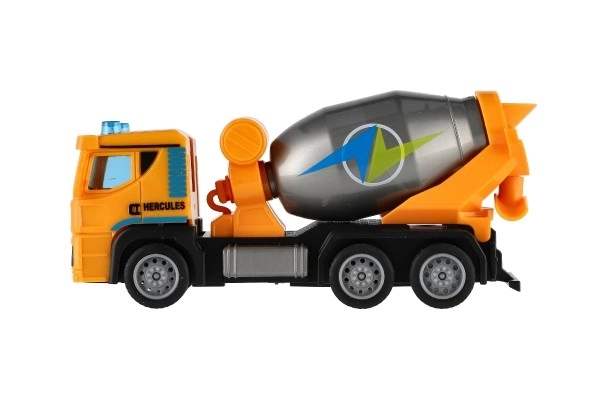 Camion giocattolo in plastica con retrocarica 15 cm