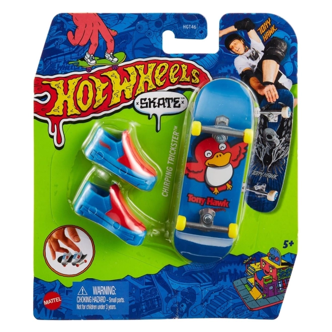 Fingerboard con scarpe di Hot Wheels