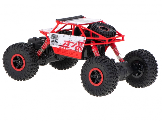 Auto telecomandato RC Rock Crawler blu – Rosso
