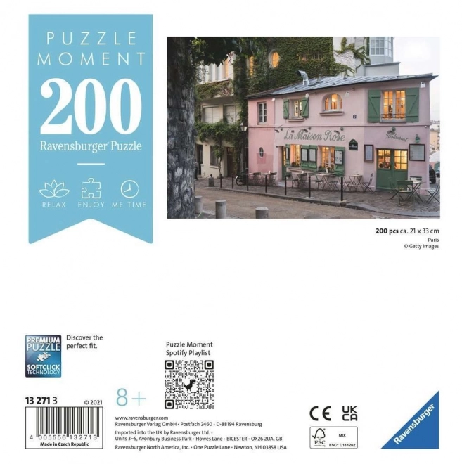 Puzzle Parigi Ravensburger 200 Pezzi