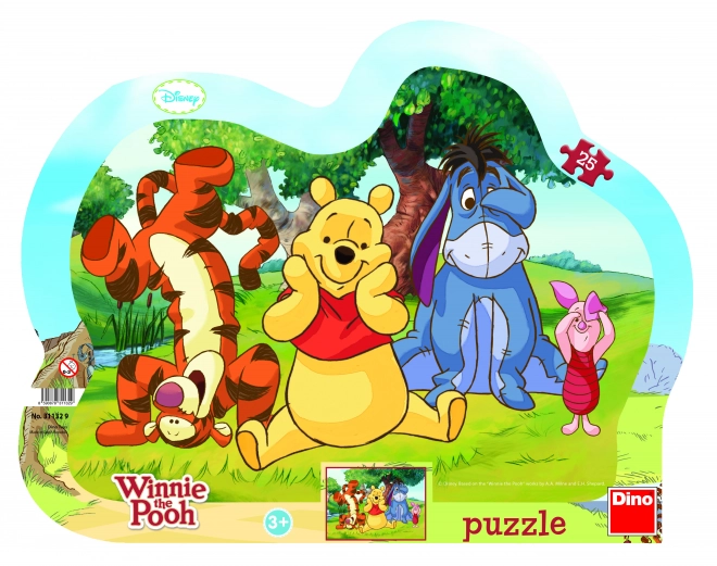 Puzzle contorno bambini con Winnie the Pooh