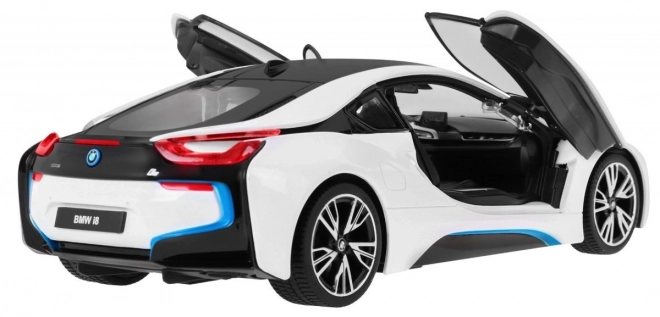 Auto telecomandato BMW i8 bianco in scala 1:14 da RASTAR