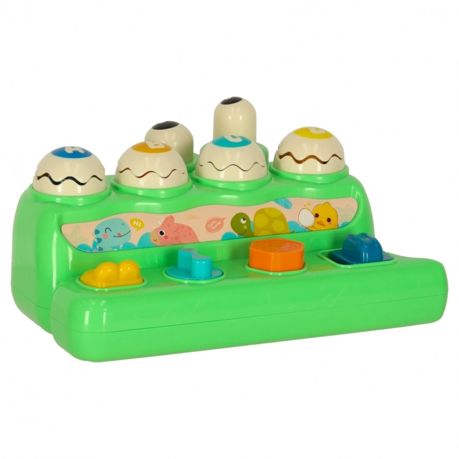 Gioco interattivo con martello Coccodrillo per bambini 18m+