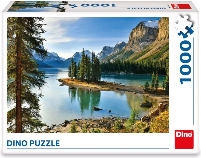 Puzzle Dino Lago Maligne 1000 pezzi