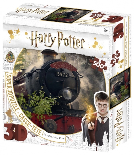 Puzzle 3D Espress Hogwarts di Harry Potter