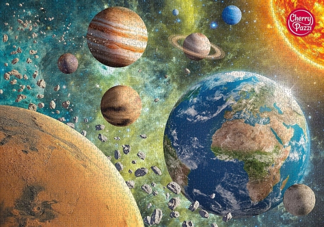 Puzzle Pianeta Terra nella Galassia 2000 Pezzi