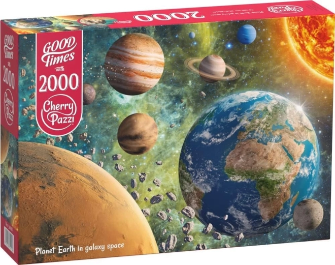Puzzle Pianeta Terra nella Galassia 2000 Pezzi