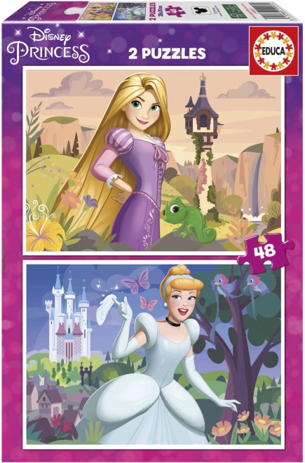 Puzzle Disney Principesse: Rapunzel e Cenerentola