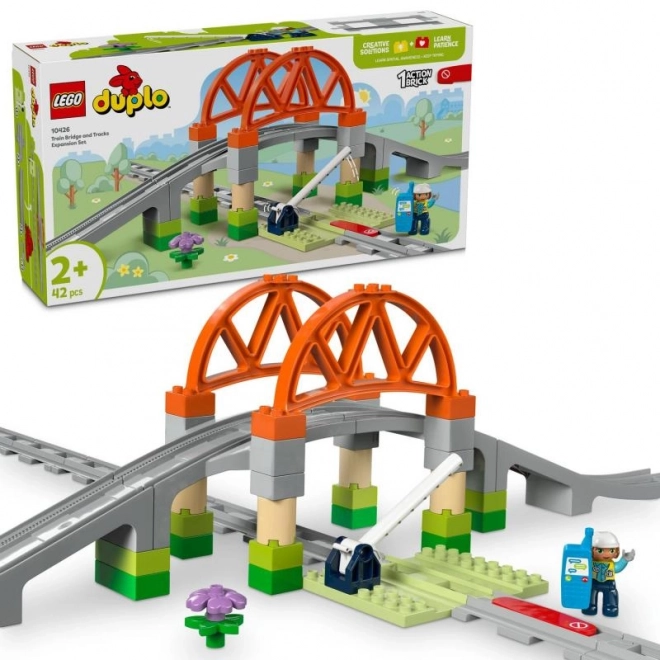 Lego Duplo Ponte e Binari Ferroviari - Set Espansione